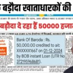 Bank of Baroda Instant Loan